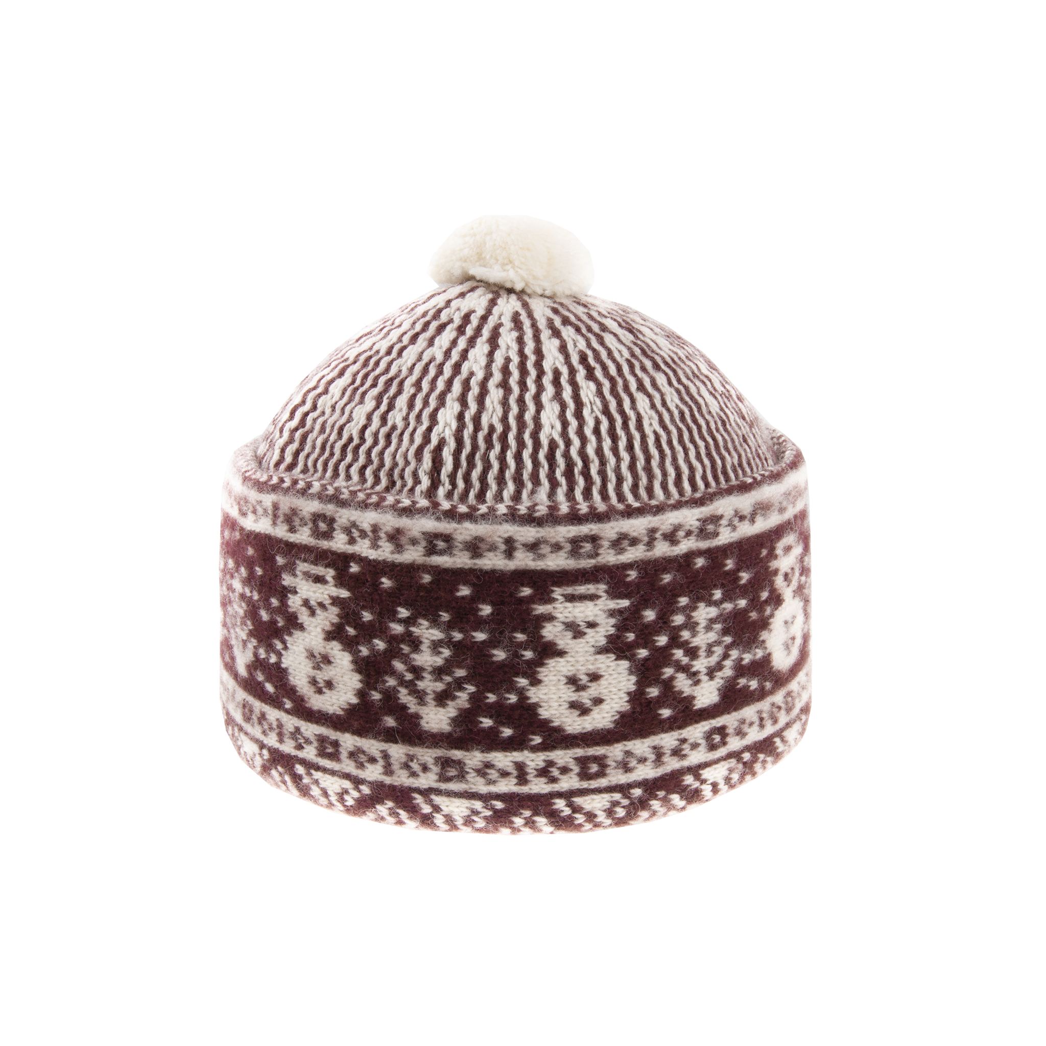 Knitted cap Zmijovka – snowmen size 54 – Tonak CZ