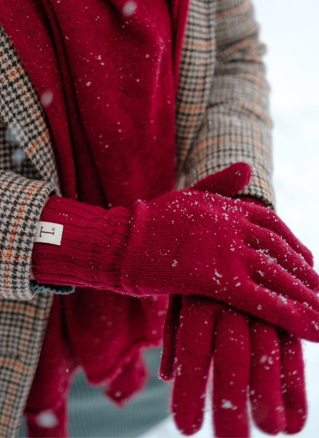 Kašmírové rukavice